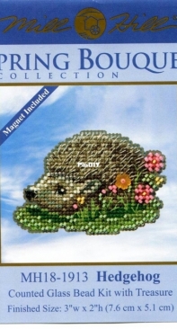 Mill Hill MH18-1913 Spring Bouquet Collection - Hedgehog