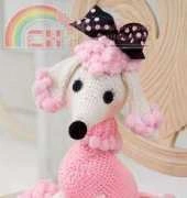 Red Heart-  Nancy Anderson - WR2157 Pomp-a-Poodle - Free