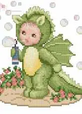 Ellen Maurer Stroh EMS Animal Babies - Dragon Baby PCS