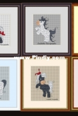 Openwork Horses - 1-2-3-4-5-6-7-8-9 by Lyubov Petryaeva (Lyubava76)