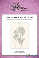 Ajisai Designs - Fuchsias in Bloom Blackwork