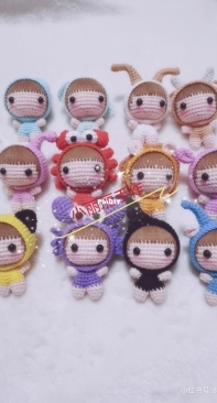Xiao Yu Yu - Zodiac Dress Up Dolls - Chinese - Free