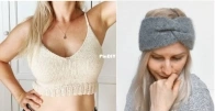 Xi bralette and Zeta Headband by Marie Vaikla
