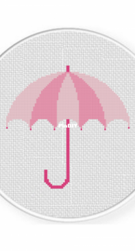 Daily Cross Stitch - Umbrella 2