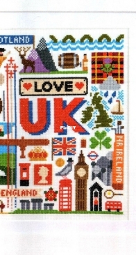 UK Sampler by Emma Congdon from The World of Cross Stitching TWOCS 214 PCS + XSD