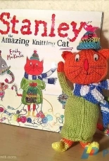 Stanley the Amazing Knitting Cat-Whodunnknit - Free