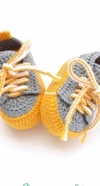 Dina Belyaeva - Stylish baby sneakers - Russian