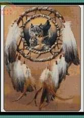 Witchykitt Designs - Lady Dreamcatcher Wolf