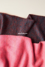 Elementary Wrap in Posy + Tussock by Purl Soho-Free