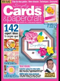 Simply Cards and Papercraft - Issue 242 - March - 2023
