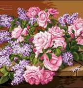 Goblenset 749 - Lilac and Roses
