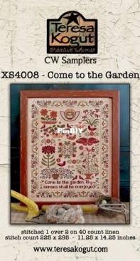 Come to the Garden - XS4008 by Teresa Kogut