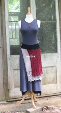 The Deco Lace Overwrap by Sian Price-White-Free