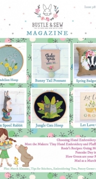 Bustle and Sew  Issue 98  March 2019
