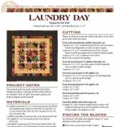 Simple Whatsnot Club-Laundry Day-Free Pattern