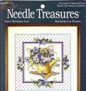Needle Treasures 03057 - Pansy Watering Can