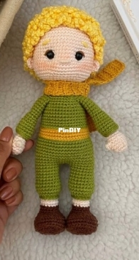 Ferpi Crochet - Fernanda Pitaluga - The Little Prince - O Pequeno Principe - Portuguese