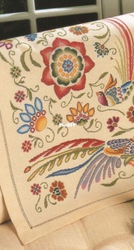 Birds of Paradise from Artime Punto de Cruz 11 XSD