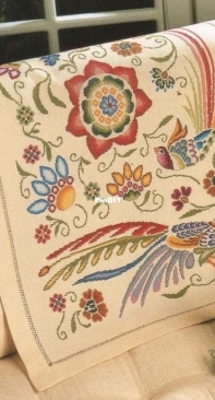 Birds of Paradise from Artime Punto de Cruz 11 XSD