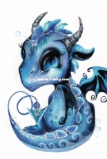 HAED HAESHP 20180397 Lil DragonZ WATER by Sheena Pike (Large Format)