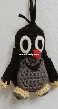 Murm Craft - Marita Isokallio - Mole Pendant - Ripustettava Myyrä - Finnish - Free
