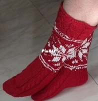 Rooibos Not Vanilla Socks by Knitting Nani Thelma