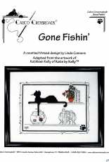 Calico Crossroads - Kats by Kelly - Gone Fishin