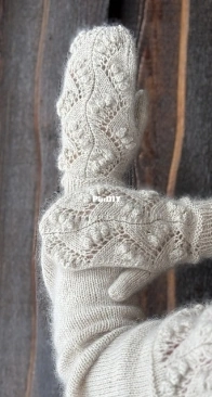 Bluebell Mittens - Malin Borgersen - minegleder