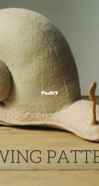 Willowynn _ Snail Soft Toy Sewing Pattern _ English