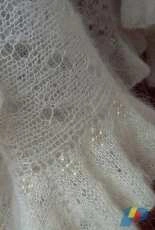 Royal Vintage Beady Shawl by Nevin Dermenci - Free