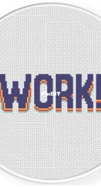 Daily Cross Stitch - Work