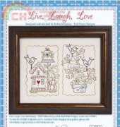 Bird Brain Designs - Live, Love, Laugh  Robin Kingsley