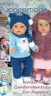 Andrea Kreativ - Maries Puppenmode - Winterliche Gardarobenträume für Puppen - No 38 - 2024 - German