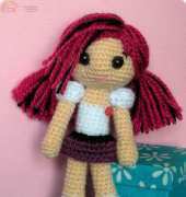 Tales of Twisted Fibers - Serah Basnet - Amy Amigurumi Doll - Free