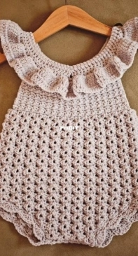 Mon Petit Violon - Vita Apala - Ruffle Romper