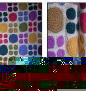 Big Dots, Little Dots afghan - Frankies Knitted Stuff