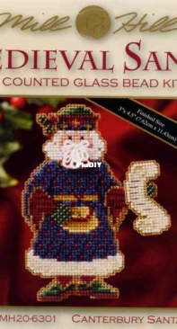 Mill Hill MH20-6301 Medieval Santas - Canterbury Santa
