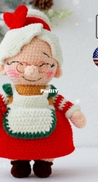 Olya Usolya Amigurumi - Olya Usoltseva - Granny Claus - Portuguese - Translated