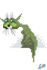 Charivna Mit 118 Green Cat XSD