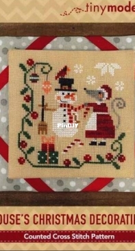 Tiny Modernist - Mouses Christmas Decorating PCS