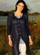 Nighthawk  Cardigan by Ursula Marxer