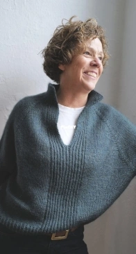 Turtle Dove V-Neck by Sonder Yarn Co - Free
