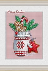 Christmas Mitten by Maria Brovko - Free