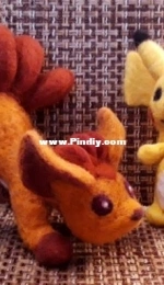 Vulpix - needle felting