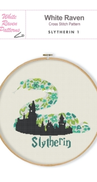 White Raven Patterns - Slytherin XSD