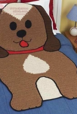 Aquila Dog Afghna -Herrschners  Exclusive Pattern