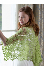 Red Heart - LW4196EN - Susan Badgley - I Love Paris Wrap - Free