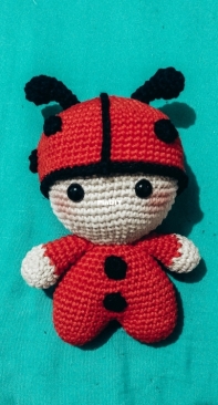 Very cute ladybug doll