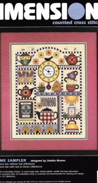 Dimensions 3872 - Tea Time Sampler
