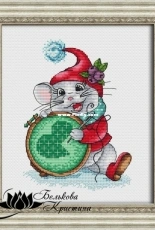 Mouse Needlewoman by Kristina Belkova